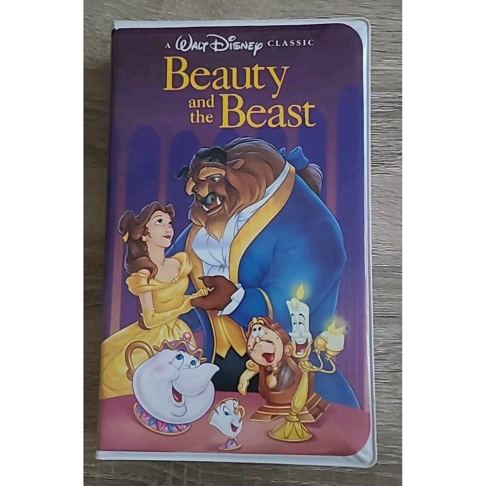 Beauty and the Beast*Rare*Black Diamond Edition*VHS*1325 *1992*Proof Of Purchase